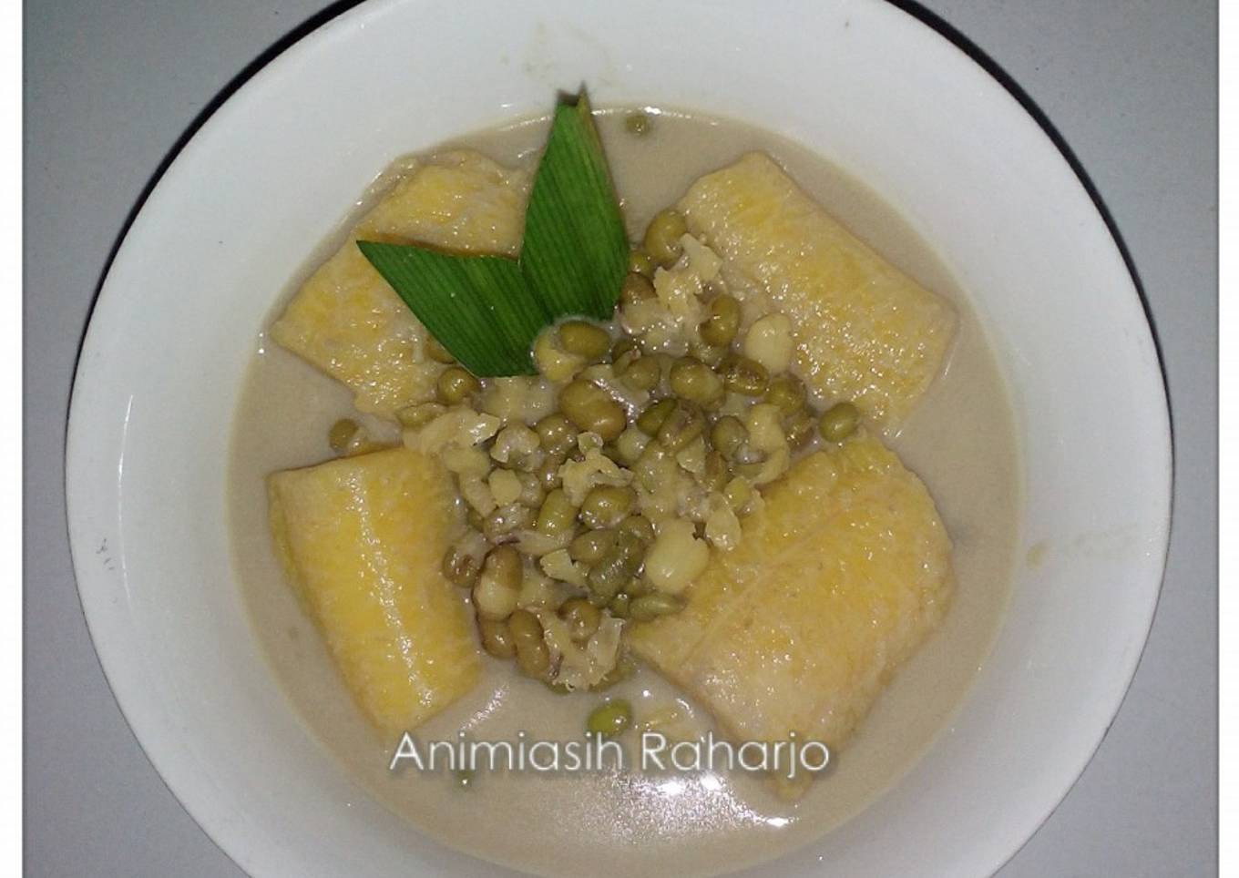 Kolak pisang kacang ijo