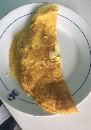 Una foto de Omelette