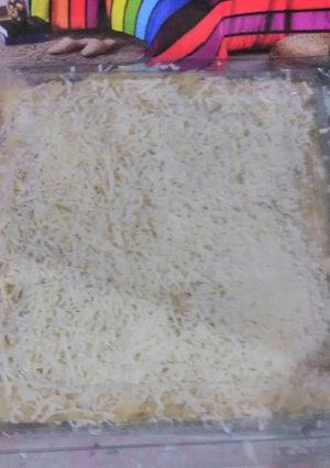Foto resep Bolu pisang keju kukus lembut