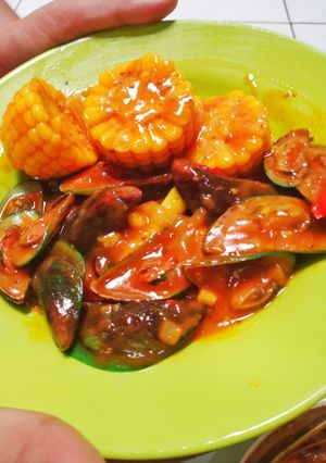 Foto resep Kerang Hijau Asam Manis Pedas