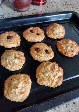 Una foto de Galletitas de Coco y Maní. Sin harinas, sin TACC