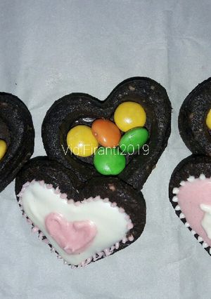 Foto resep Chocolate Nut Cookie Box (Cookies No Mixer)