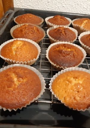 Una foto de Magdalenas con copete