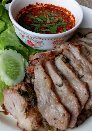 รูปของ หมูย่างหมักสมุนไพร