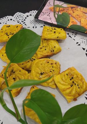 عکسی از دستور نان خرمایی لقمه ای