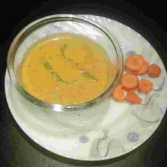 A picture of Carrot  Coconut  Milk  Curry.
