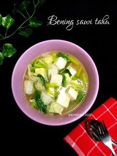 Foto resep Bening sawi tahu