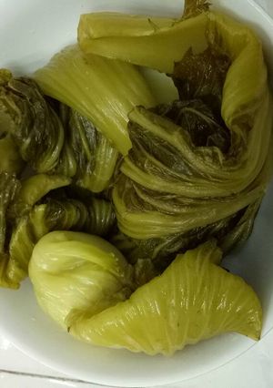 Hình của món Dưa Cải Muối Giòn Ngon.