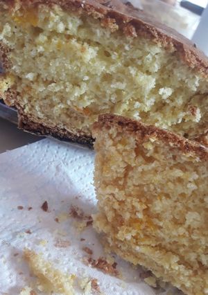 Una foto de Budín de mandarina🍊 (liviano para el verano)