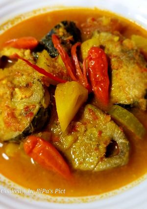 Foto resep 107. Lempah Kuning Ikan Tongkol || Olahan ikan tanpa minyak👍