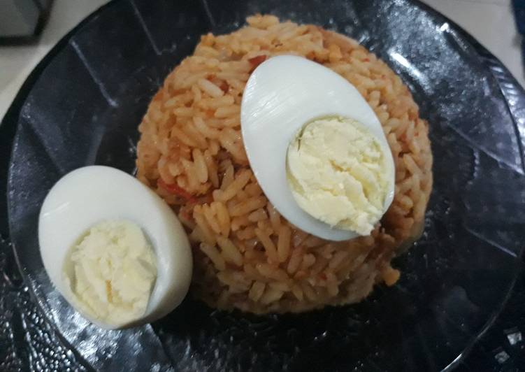 Steps to Prepare Homemade Jollof rice | So Yummy Food Recipe From My Kitchen