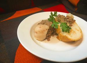 Hình của món Pate gan lợn.