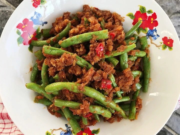 Langkah Gampang Menyiapkan Resep Tumis Buncis Sambal Ebi yang Uenak Anti Ribet, Menggugah Selera