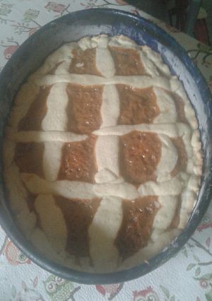 Una foto de Pasta frola de dulce de leche