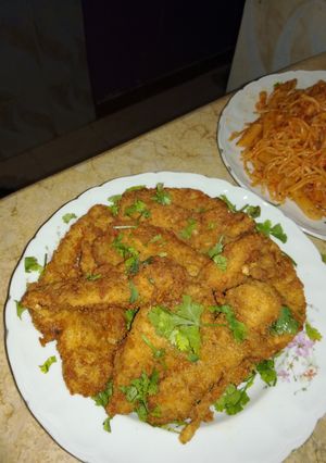 صورة لوصفة فراخ بانيه