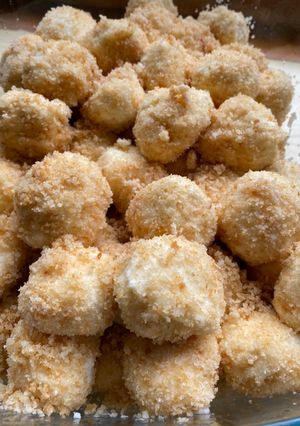 Mama pihe- puha túrógombóca liszttel recept fotója