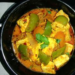 A picture of Kadhai Paneer.