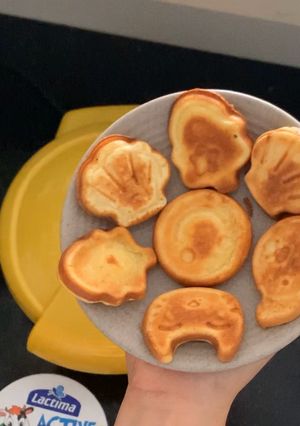 Hình của món Pancakes pho mai.