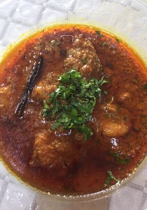 A picture of Masala prawns.