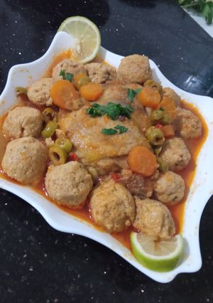 صورة لوصفة بروكلي بصدر الدجاج رووعة ميبانش فذوقبلي بروكلي اممم 😋😋😋😋