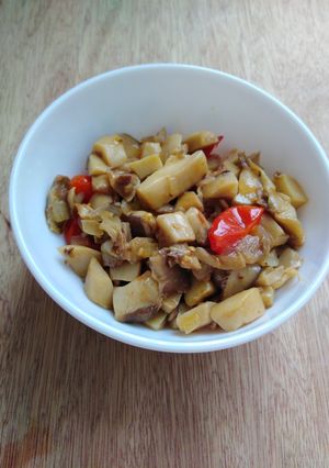 Foto di Funghi Cardoncelli in padella