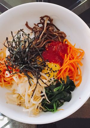 Hình của món Cơm trộn đơn giản.