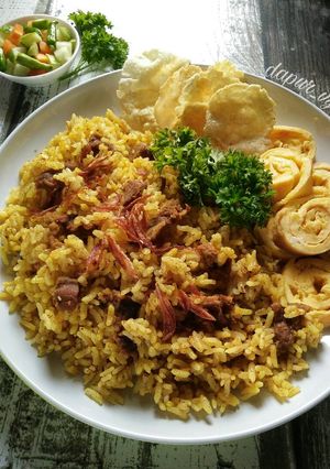 Foto resep NASI KEBULI MAGICOM #KitaBerbagi