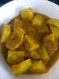 Tinda in green gravy