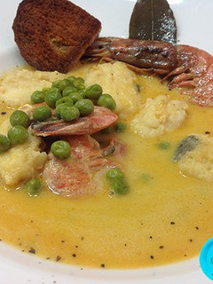 Una foto de Sopa marinera