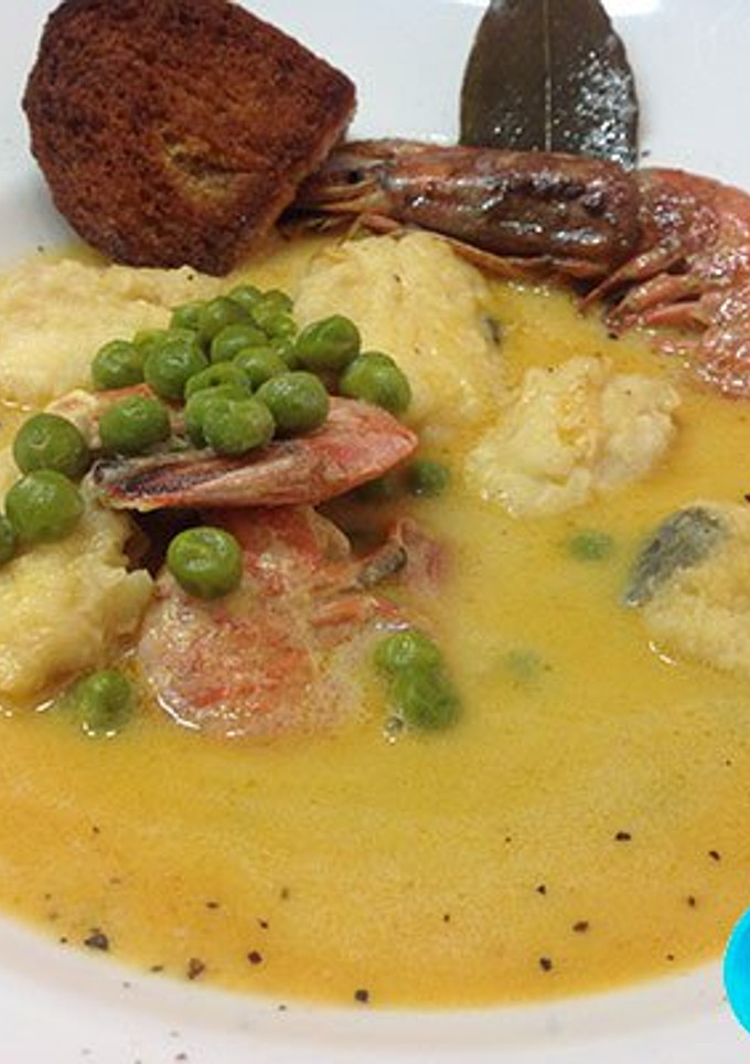 Una foto de Sopa marinera