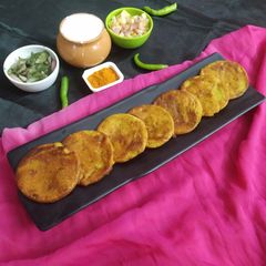 A picture of Multigrain Chila pudla.