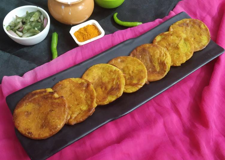 Recipe of Quick Multigrain Chila pudla