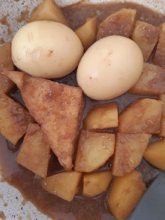 Langkah Gampang Menyiapkan Resep Semur Kentang Telor Tahu Simpel yang Lezat Sekali Anti Ribet, Uenak Banget