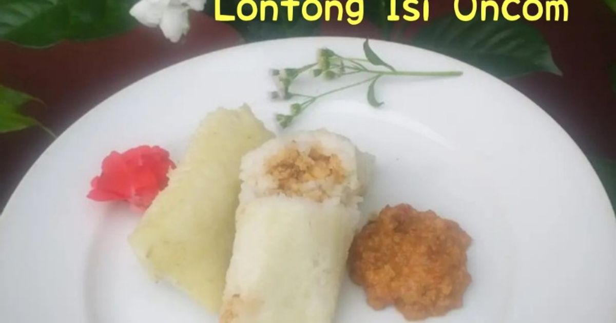 Lontong Isi Oncom