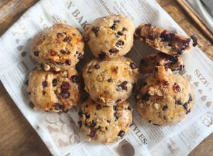 Foto resep Cranberry Chocolate Scone