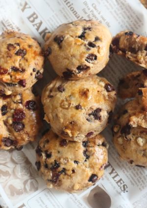 Foto resep Cranberry Chocolate Scone