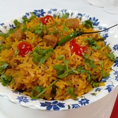 A picture of Soya pulao.