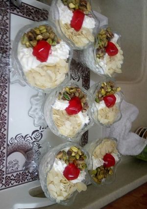 صورة لوصفة محلاية شامية 🍨😊