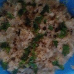 A picture of Dahi Vada.