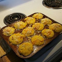 A picture of Grits Casserole Cups.