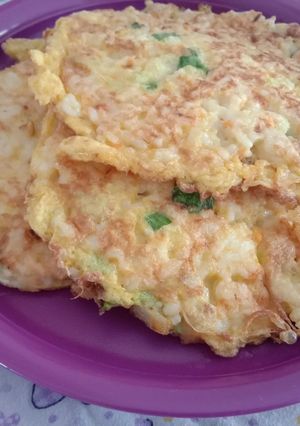 Foto resep Omelet Nasi Sayur