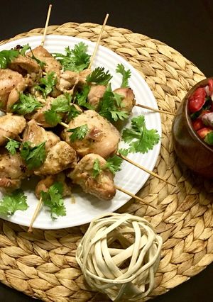 صورة لوصفة شيش طاووق في الفرن