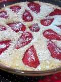 Pastel de frutillas fácil - frutillas en flor 🍰🌸
