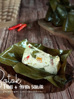 Foto resep Pepes / Botok Tahu + Ayam