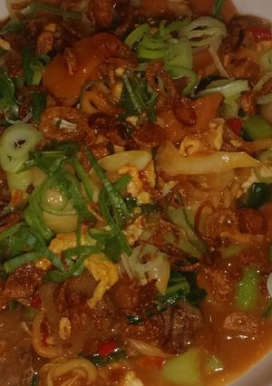 Foto resep Seblak (SaBaSoMie) Sayur Baso Sosis Mie