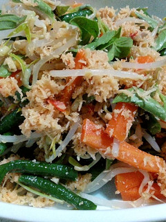 Foto resep urap sayuran