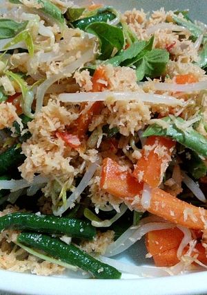 Foto resep urap sayuran