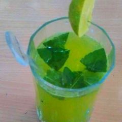 Amla Aloevera juice A picture of Amla Aloevera juice.