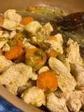 Pollo con verdure