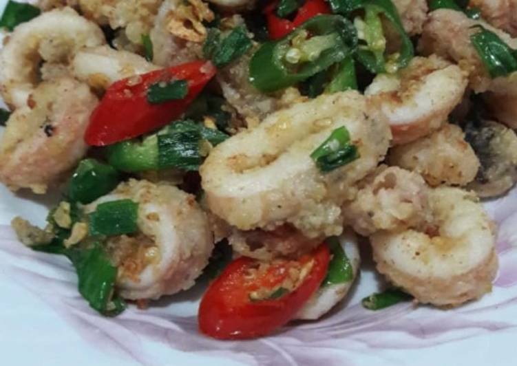 Cara mengolah Cumi cabe garam, Menggugah Selera